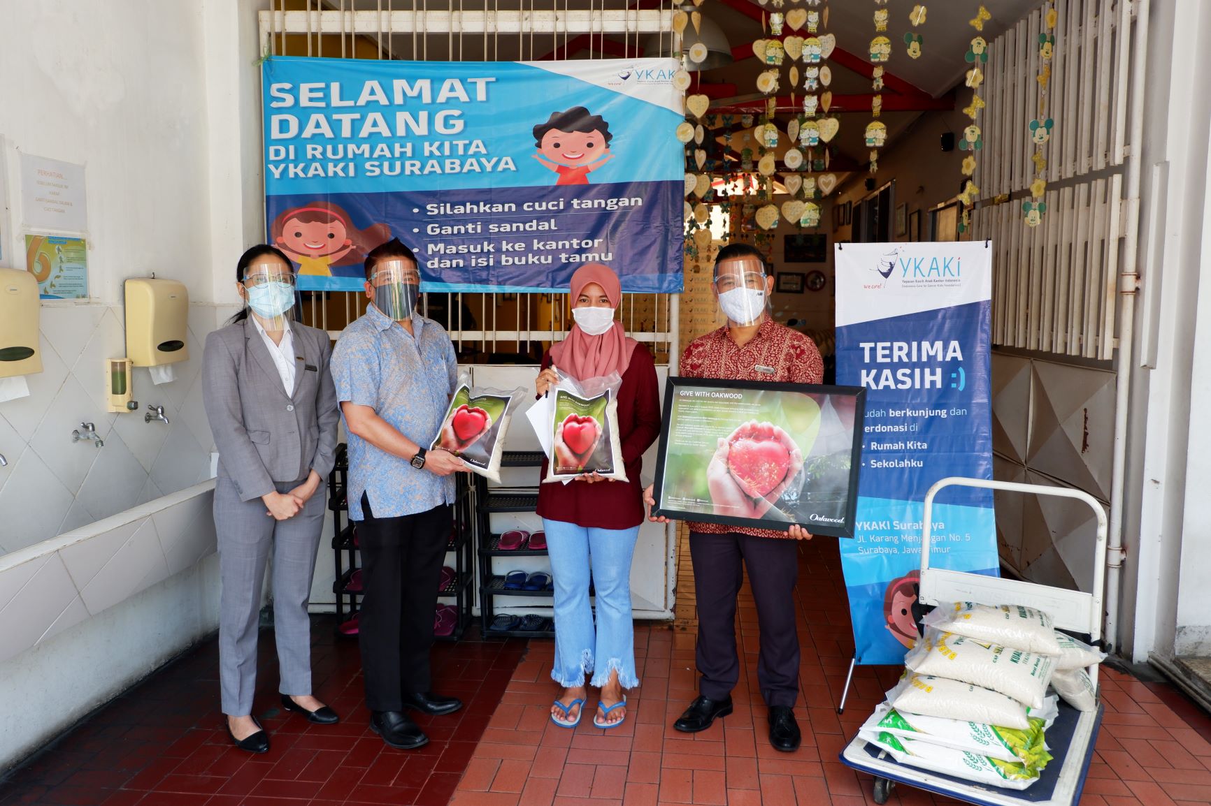Oakwood Hotel & Residence Surabaya gelar program Give with Oakwood’ di masa pandemi