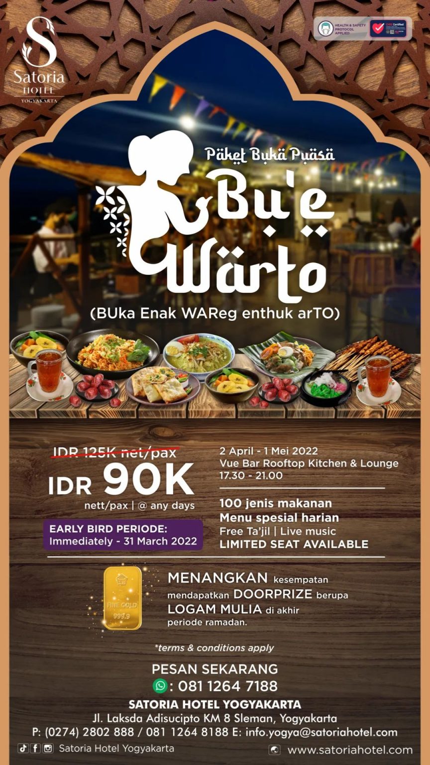 Rekomendasi Paket Bukber All You Can Eat Di Hotel Yogyakarta Tahun 2022 ...