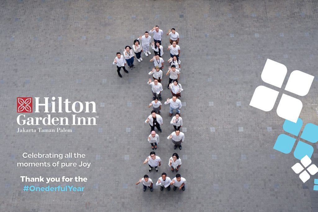 Hilton Garden Inn Jakarta Taman Palem Rayakan Ulang Tahun Ke-1 Dengan Ragam Kegiatan dan Promosi