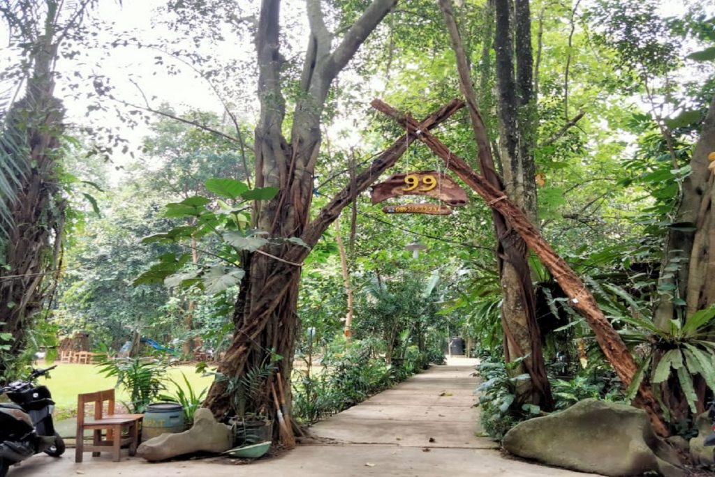 Kampung 99 Pepohonan di Depok Tawarkan Nuansa Alam Yang Indah