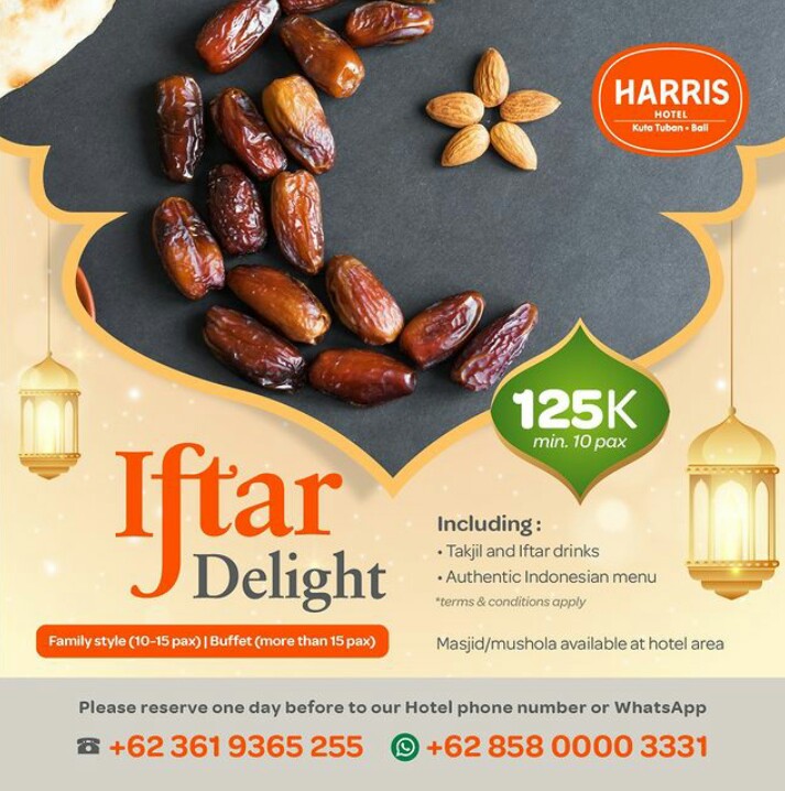 Iftar Delight - Harris Hotel Kuta Bali
