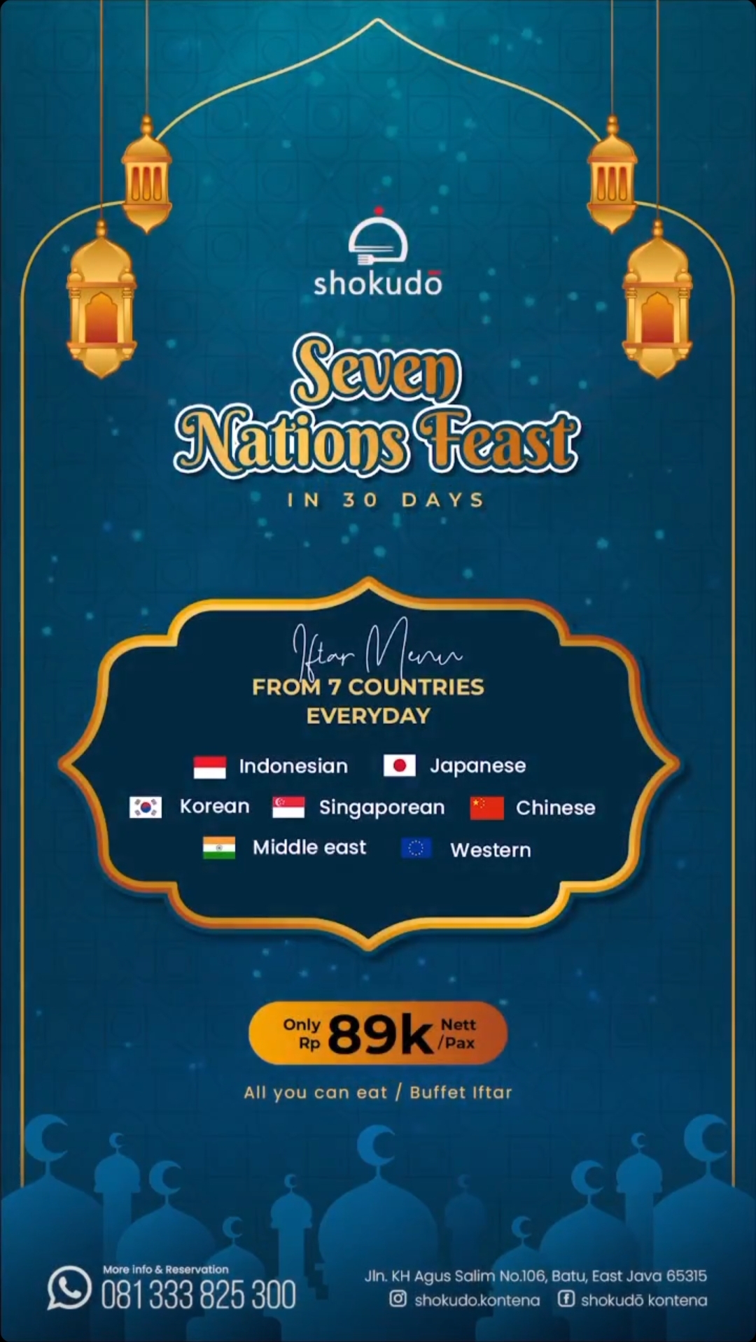Seven Nations Feast - Kontena Hotel