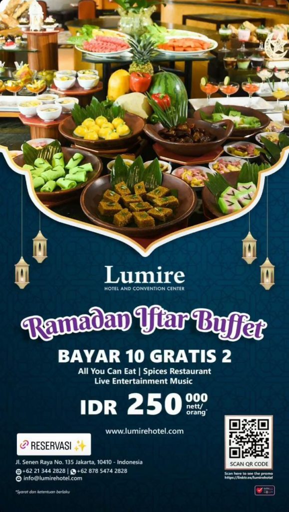 List Promo Paket Bukber Di Hotel Bintang 5 Jakarta Ramadhan 2023 ...