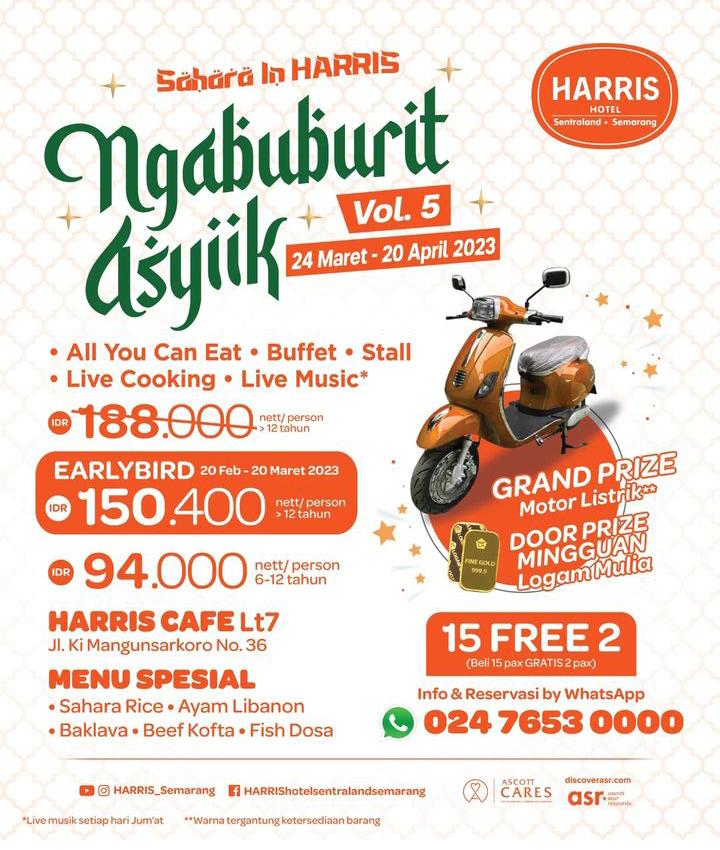 Ngabuburit Asyiik Vol 5 - Hotel Harris Sentraland Semarang