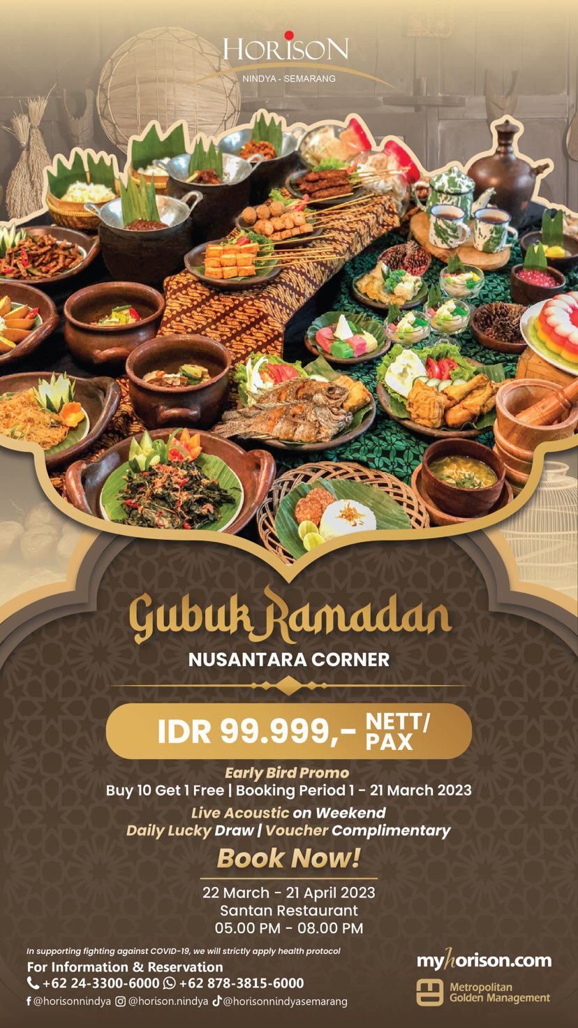 Gubuk Ramadan - Hotel Horison Nindya Semarang