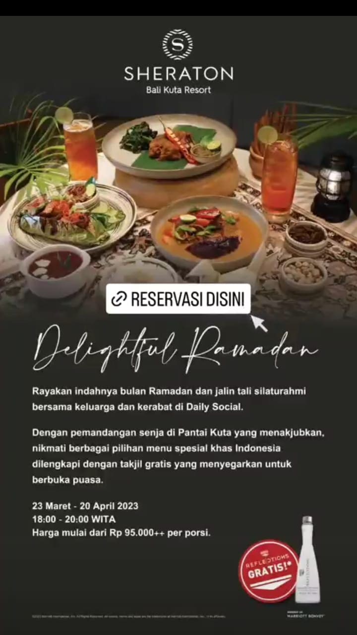 Delightful Ramadan - Sheraton Bali Kuta Resort