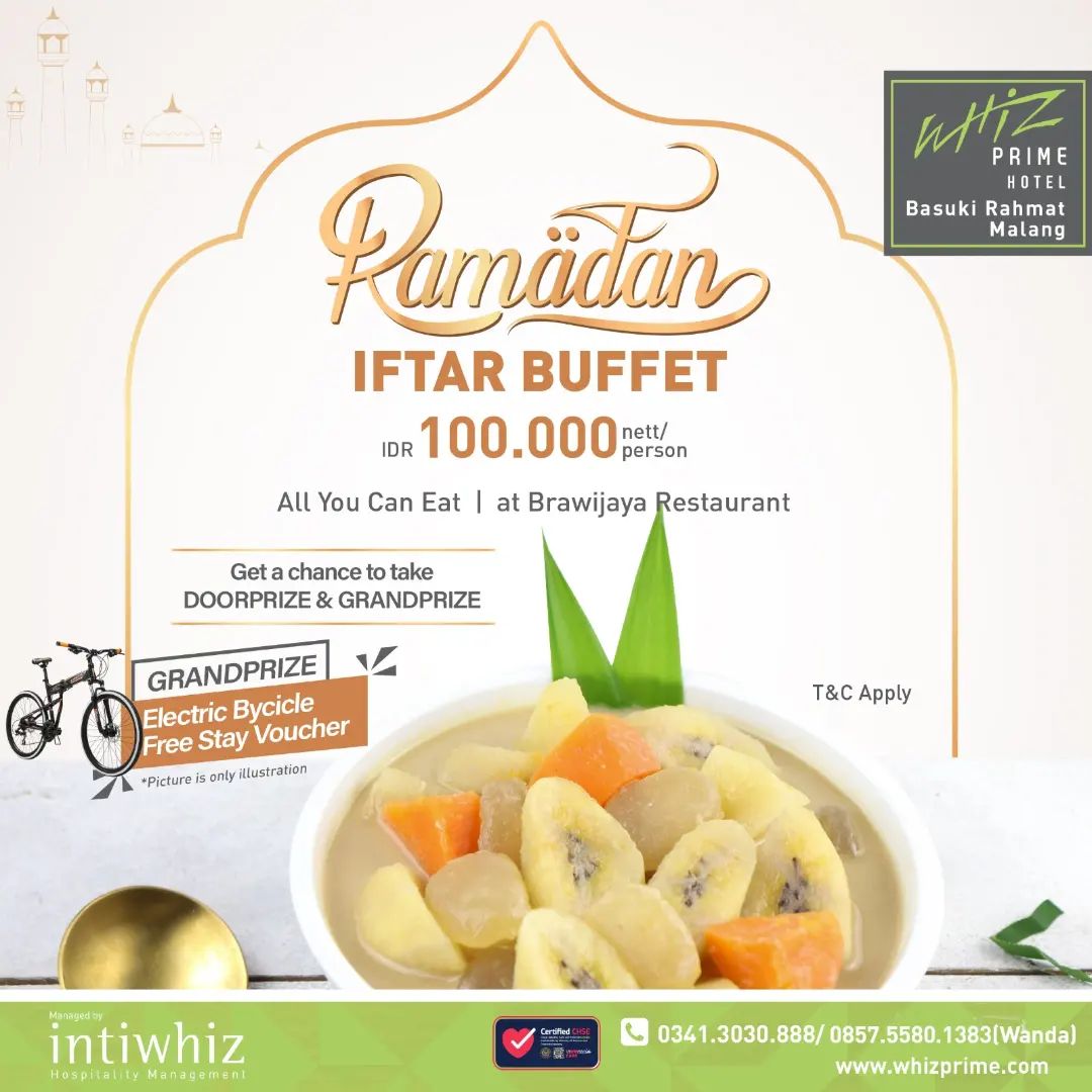 Ramadhan Iftar Buffet - Whiz Prime Hotel