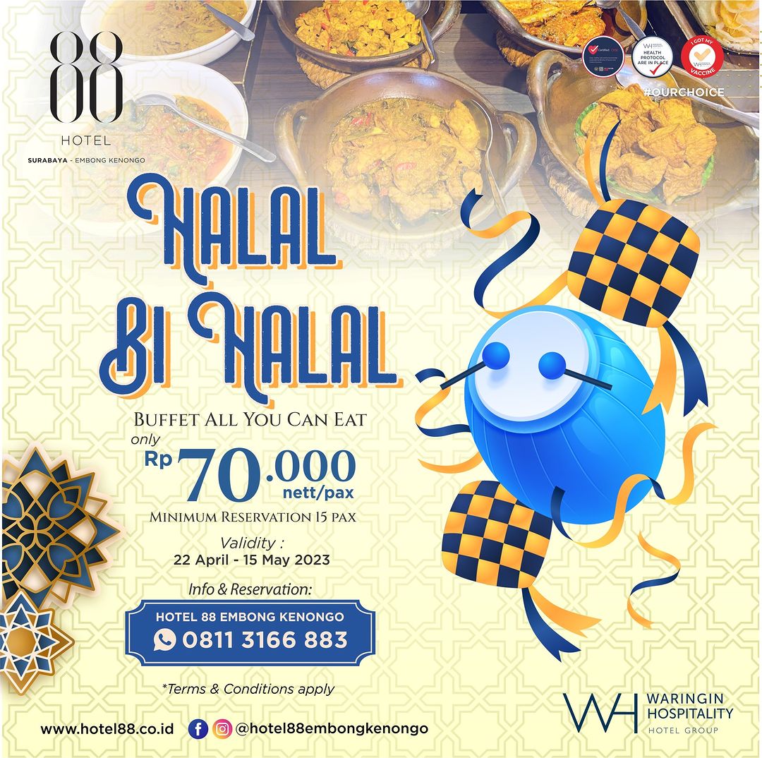 Promo Halal Bihalal - Hotel 88 Embong Kenongo