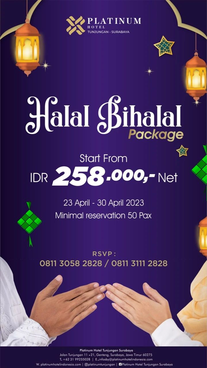 Halal Bihalal Package - Platinum Hotel Tunjungan