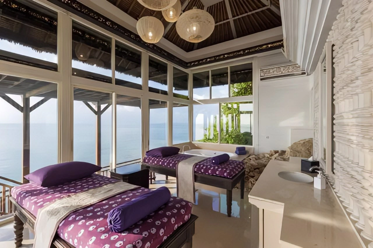 Interior View of Spa on the Rock Ayana Resort Bali