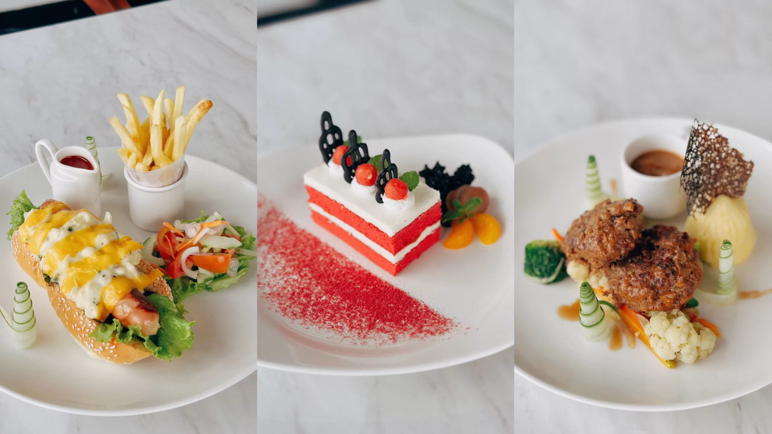 Promo Menu Terbaru Luwansa Hotel Manado: Ada Salisbury Steak, Frankfurter hingga Red Velvet