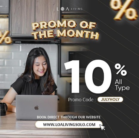 Promo Of The Month JulyHoly Hotel LOA Living Solo