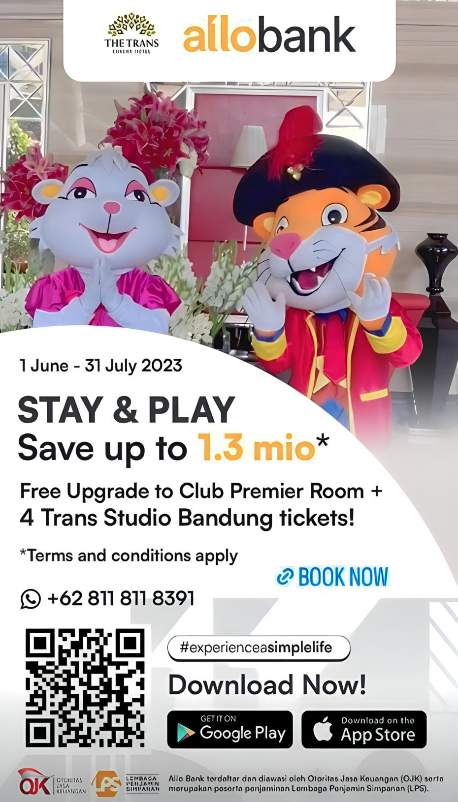 Promo Stay And Play The Trans Luxury Hotel Bandung