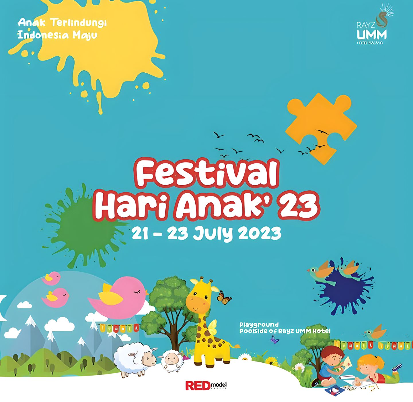 Rayz UMM Hotel Malang Gelar Festival Hari Anak