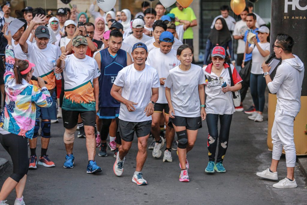 Ratusan Peserta Antusias ikuti STAY FIT (Run & Zumba) di GRAMM Hotel Yogyakarta