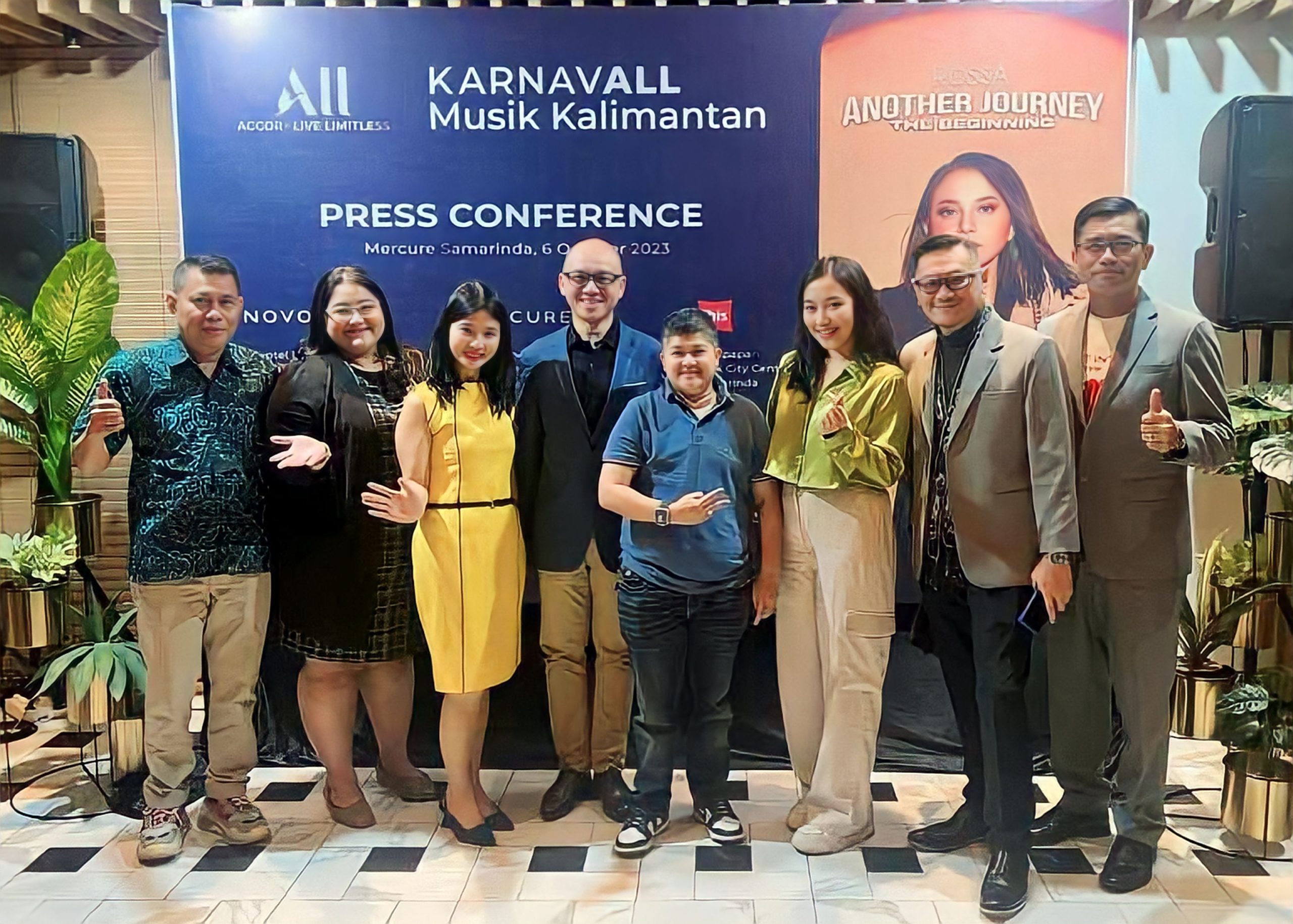 KarnavALL Musik Kalimantan bersama Accor Live Limitless dan Rossa di Plenary Hall Sempaja