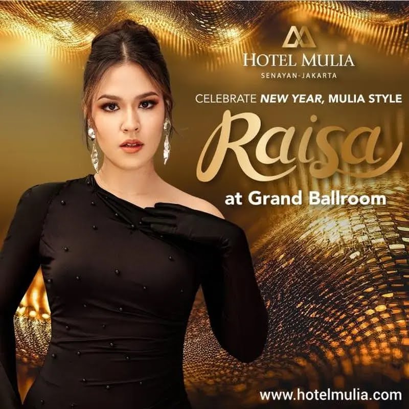 Raisa akan Tampil dalam Perayaan Malam Pergantian Tahun di Hotel Mulia Senayan