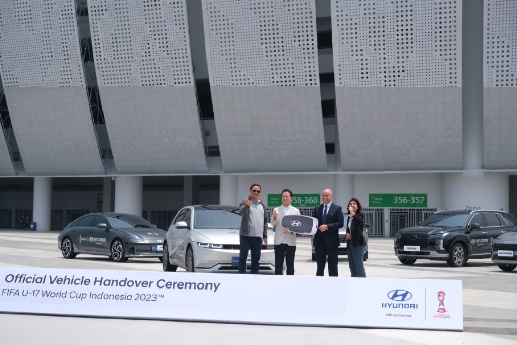 Hyundai Motors Indonesia Serahkan 148 Kendaraan untuk Gelaran Piala Dunia U-17 di Indonesia