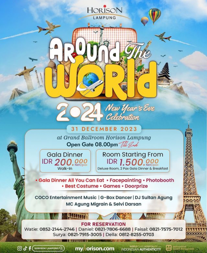 'Around the World' Hotel Horison Lampung