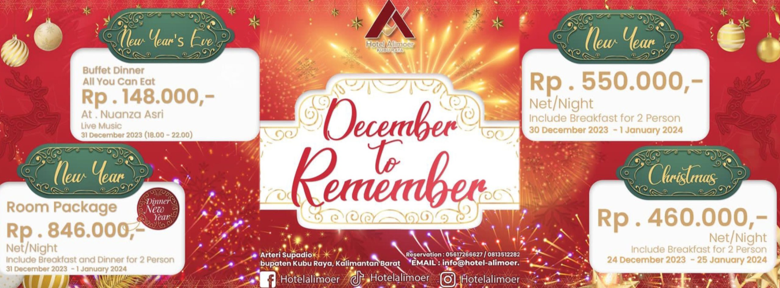 Promo December To Remember Hotel Alimoer Kubu Raya