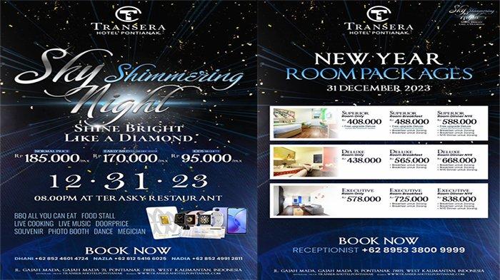 Promo Sky Shimmering Night Transera Hotel Pontianak