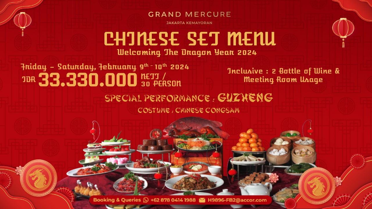 Promo Chinese New Year Grand Mercure Jakarta Kemayoran