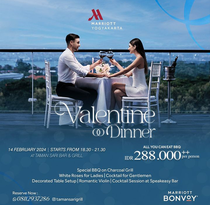 Promo Valentine Marriott Yogyakarta