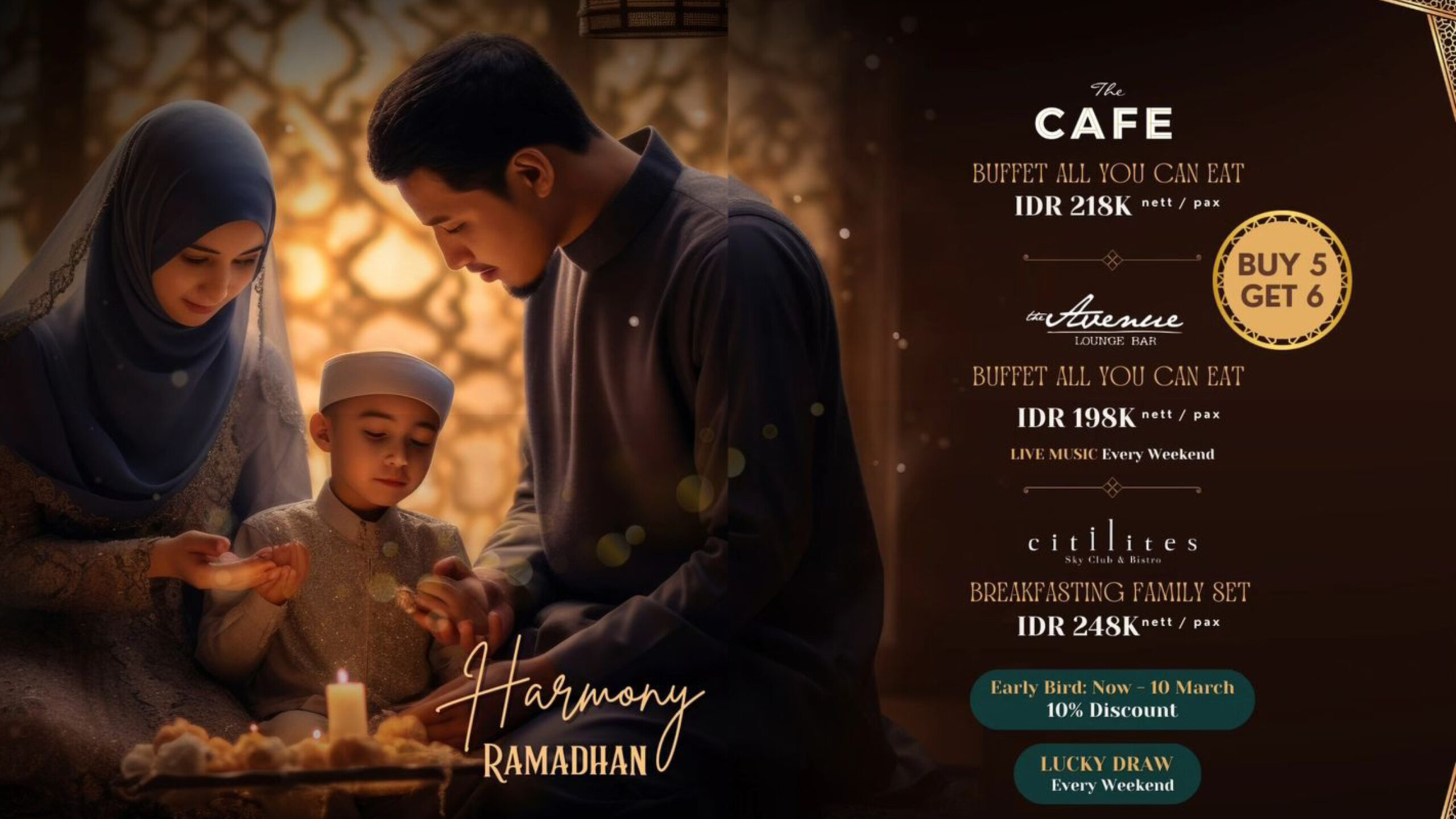 Buffet All You Can Eat Harmony Ramadhan