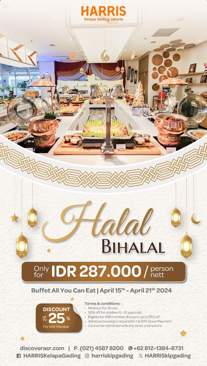 Halal Bihalal, Harris Kelapa Gading Jakarta