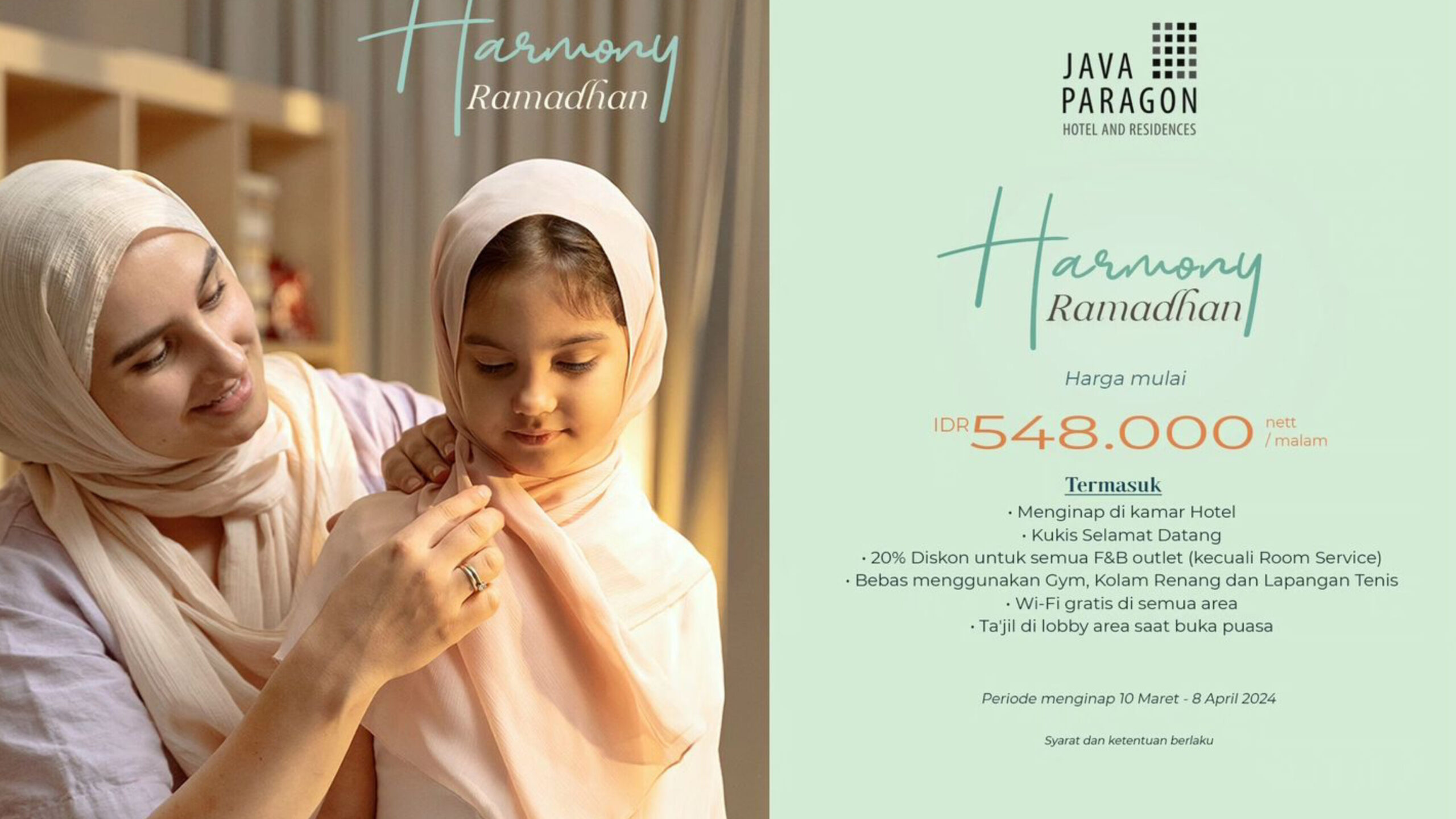 Harmony Ramadhan Staycation Package