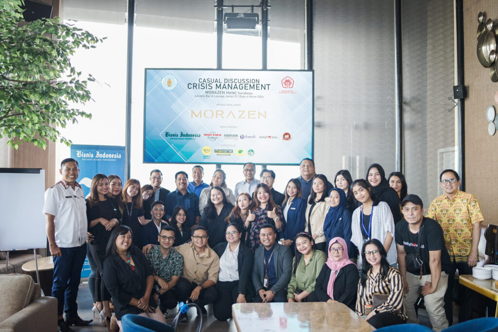 Himpunan Hotel Surabaya Gandeng Perhumas Surabaya Raya Diskusi Dengan Tema “Crisis Management”