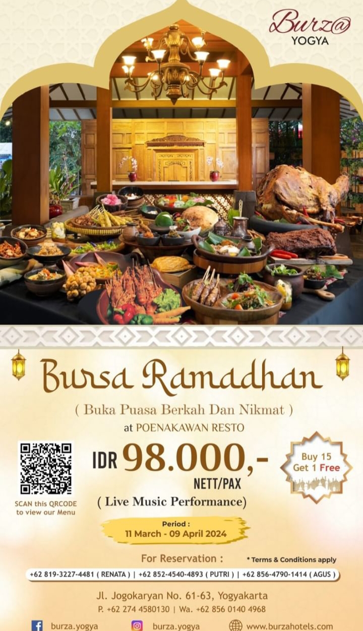 Iftar Buffet Burza Hotel Yogyakarta