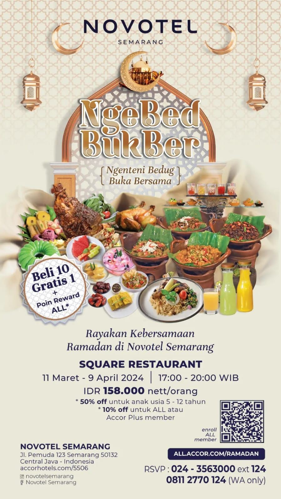 Iftar Buffet Novotel Semarang