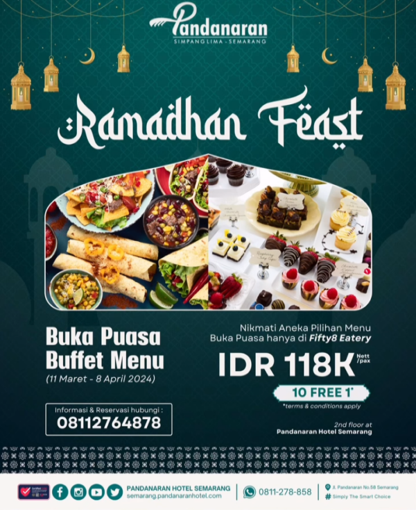 40 Tempat Bukber All You Can Eat di Hotel Semarang yang Nyaman dan ...