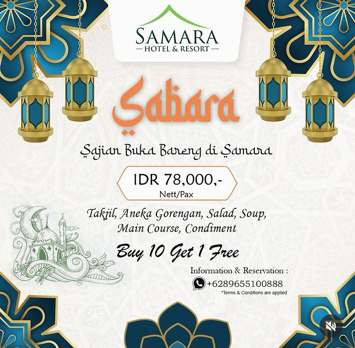 Iftar Buffet Samara Hotel & Resort Batu