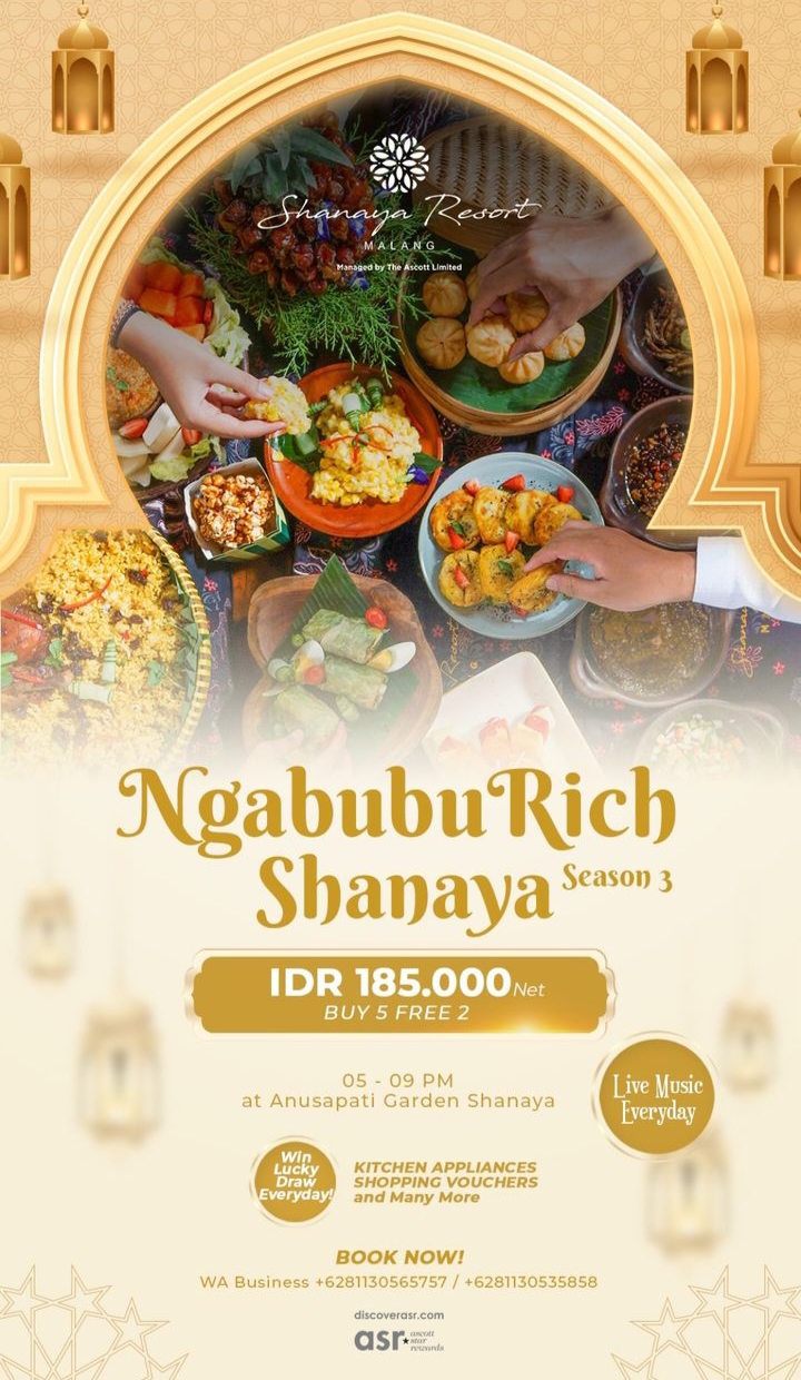 Iftar Buffet Shanaya Resort Malang
