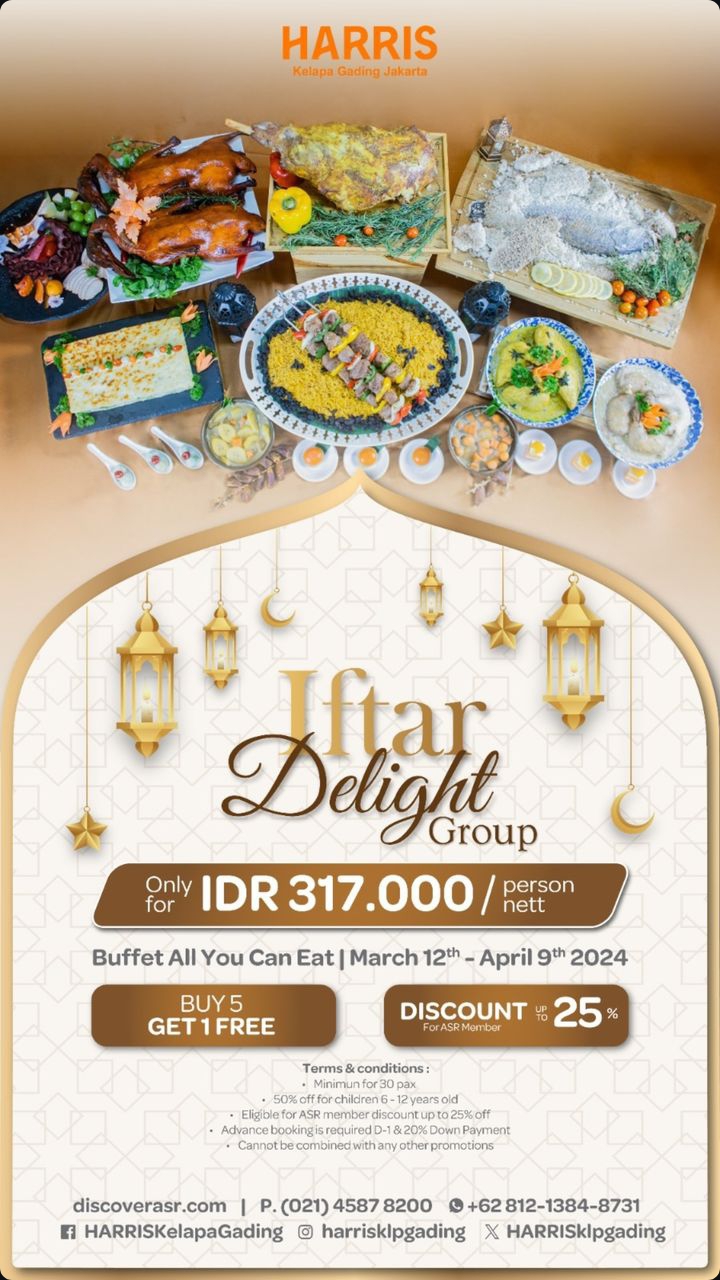 Iftar Delight Group, Harris Kelapa Gading Jakarta