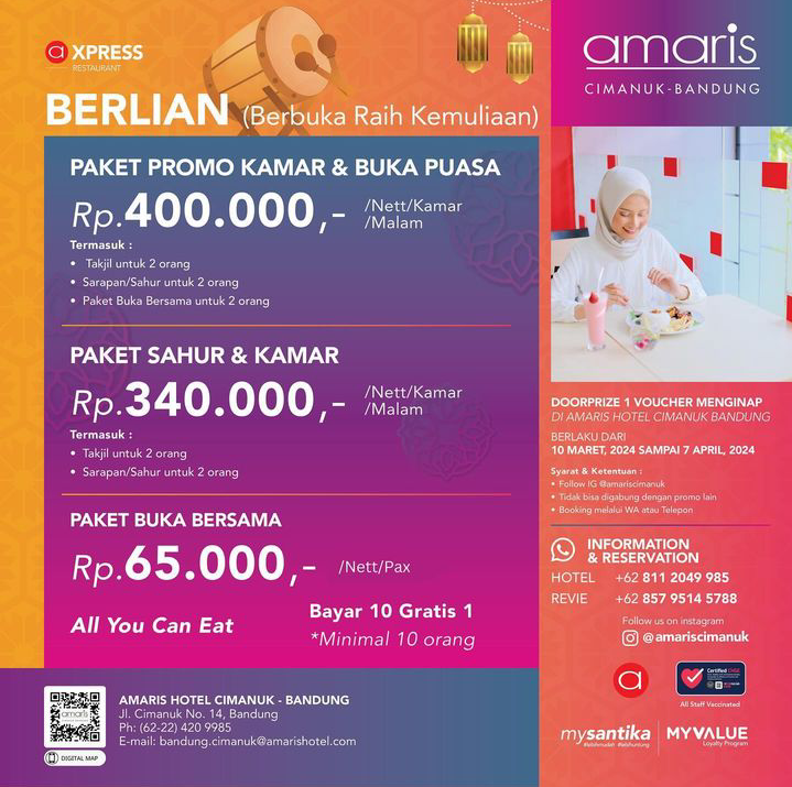 Iftar Package Amaris Hotel Cimanuk