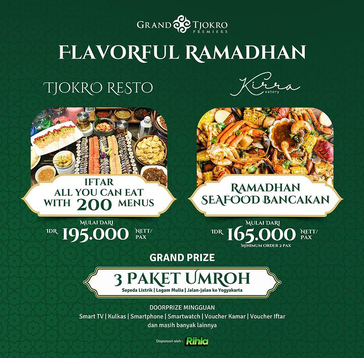 Iftar Package Grand Tjokro Bandung