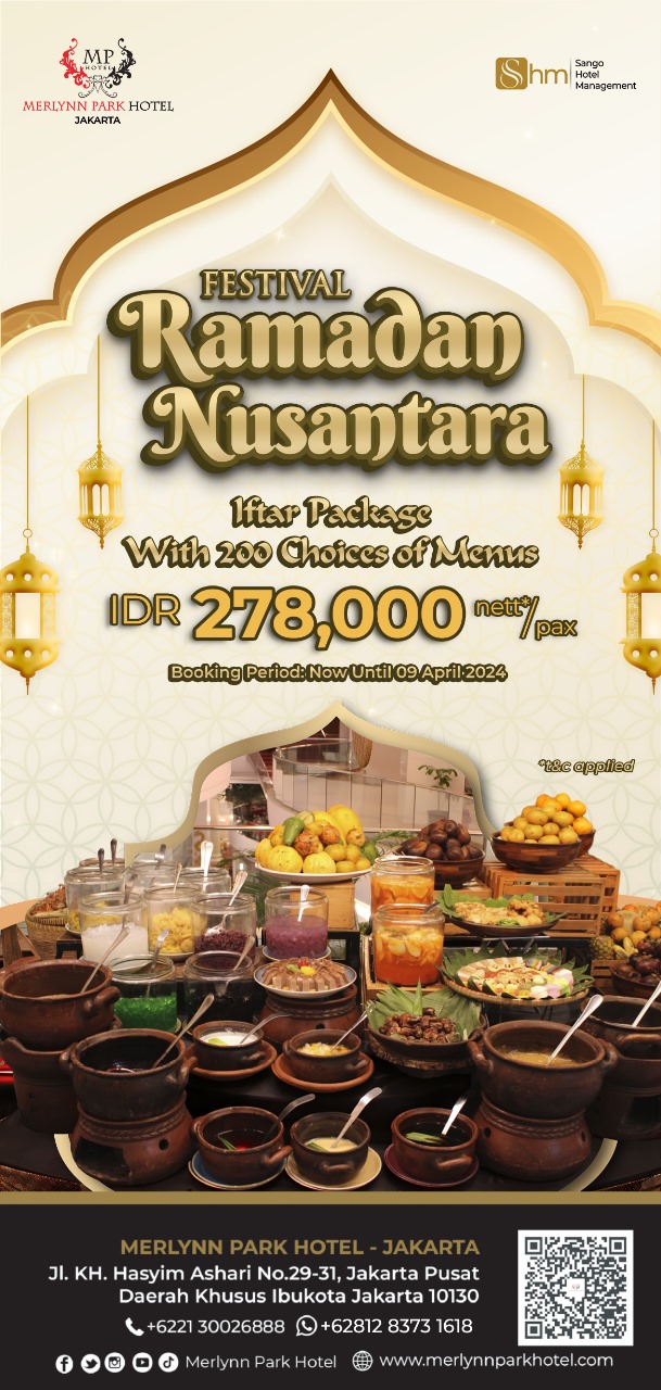 Iftar Package Merlynn Park Hotel Jakarta