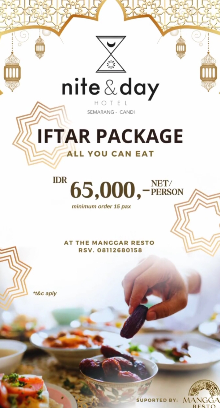 Iftar Package Nite & Day Hotel Semarang