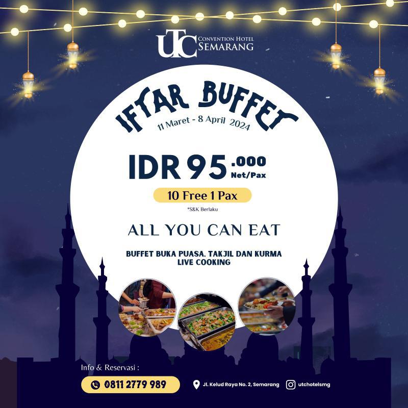 Iftar buffet UTC Hotel Semarang