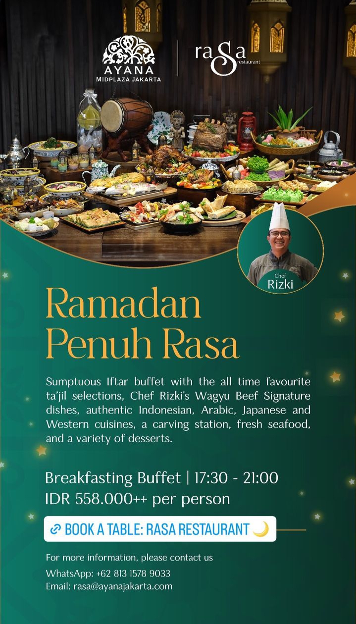 Ramadan Iftar AYANA Midplaza Jakarta