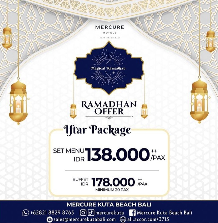 Ramadan Iftar Mercure Kuta Bali