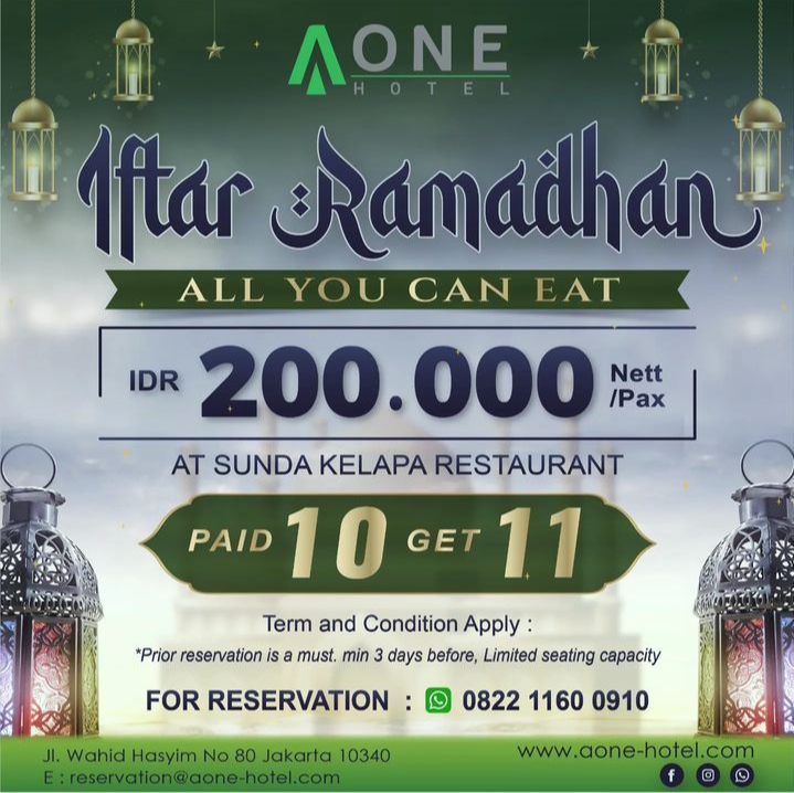 Ramadhan Iftar Aone Hotel