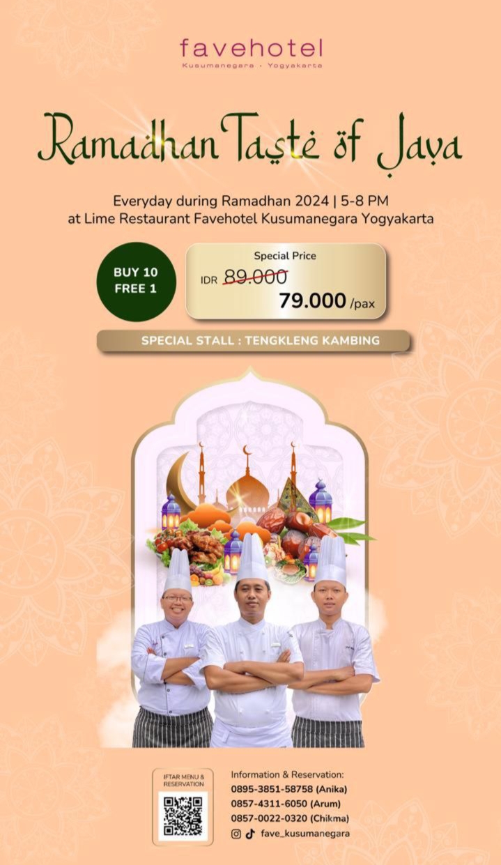 Ramadhan Iftar Fave Hotel Kusumanegara Yogyakarta