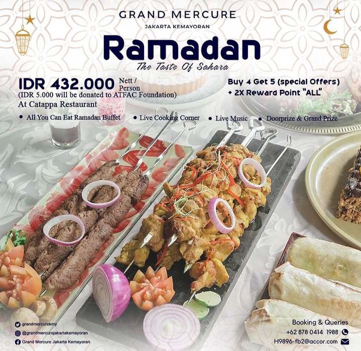 Ramadhan Iftar Grand Mercure Jakarta Kemayoran