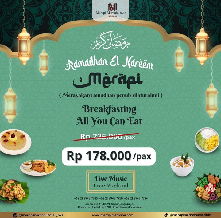 Ramadhan Iftar Merapi Merbabu Hotel Bekasi