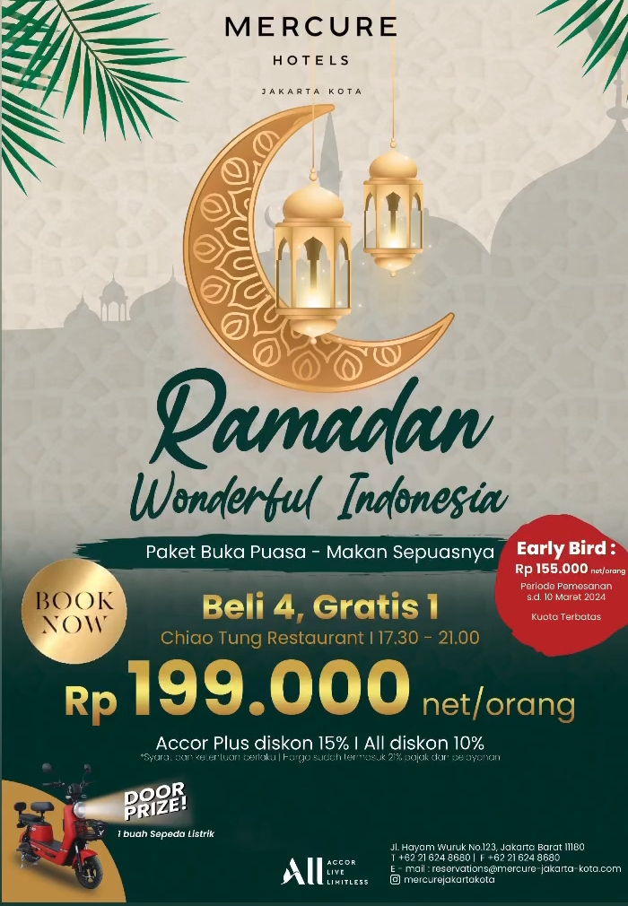 Ramadhan Iftar Mercure Jakarta Kota