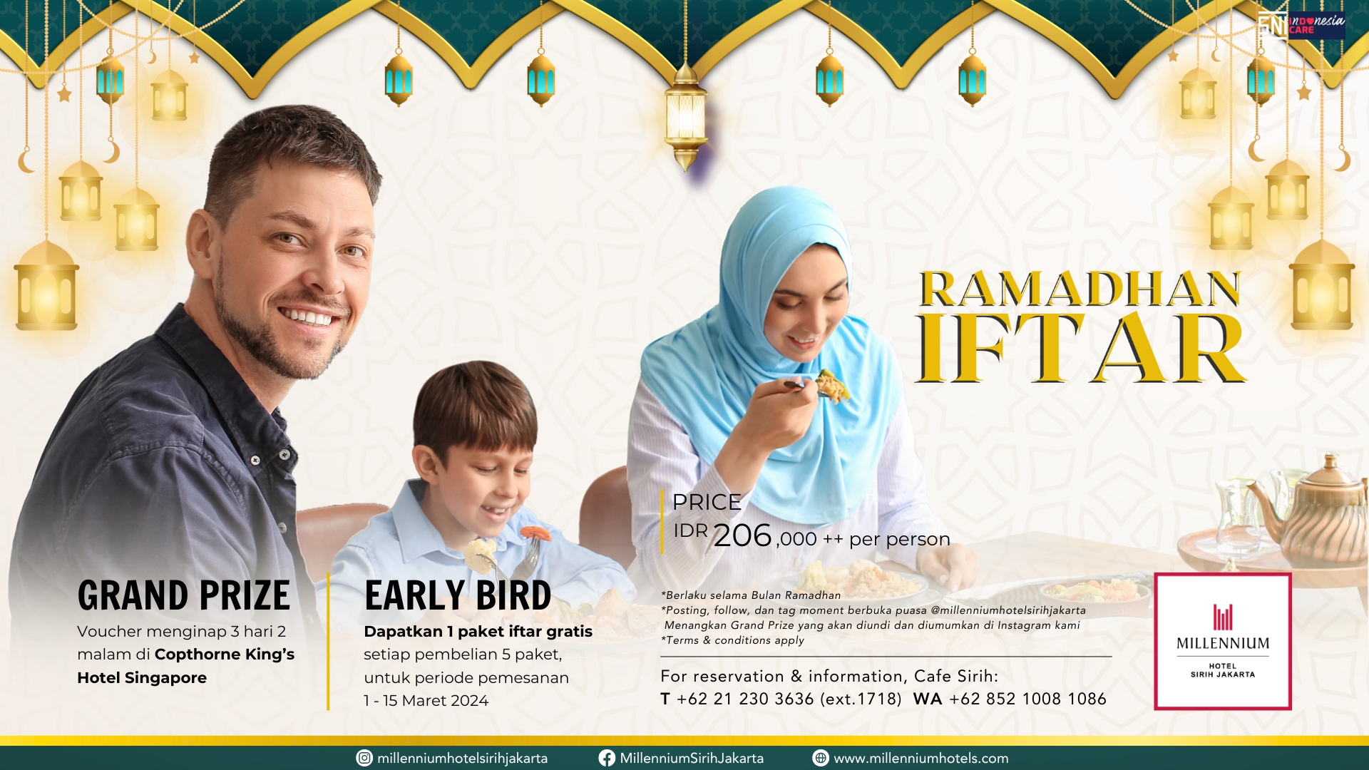 Ramadhan Iftar Millennium Hotel Sirih Jakarta